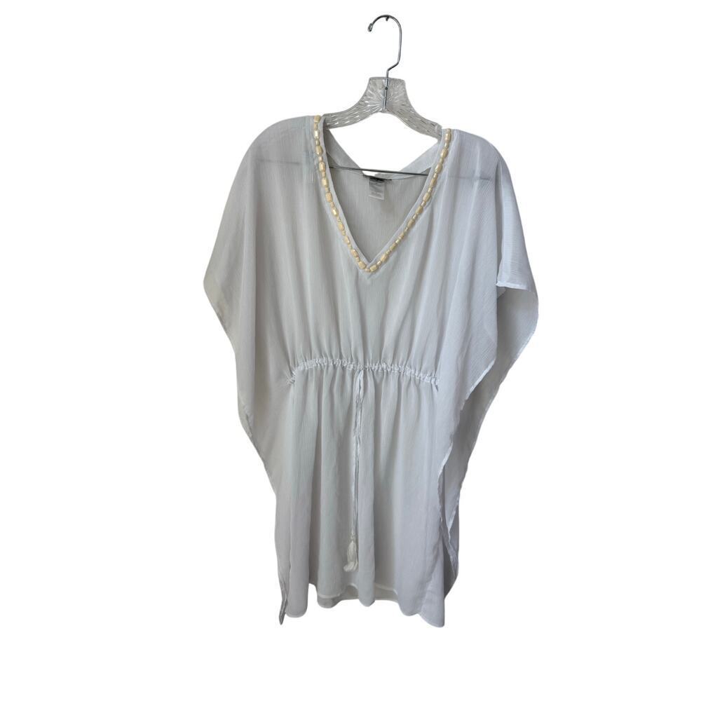 Tommy Bahama Sheer Swim Coverup With Tassels Size Small